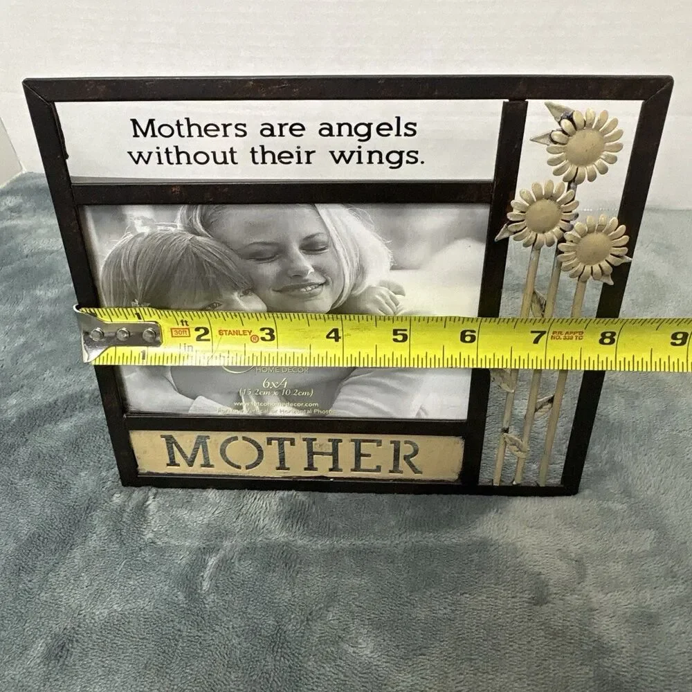 Fetco “Mothers Are Angels Without Their Wings” 4x6 Photo Frame